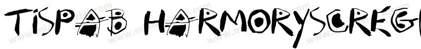 Tispab HarmorySCRegular Regula字体转换